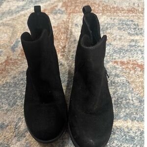 Stylish Black Kids Ankle Boots